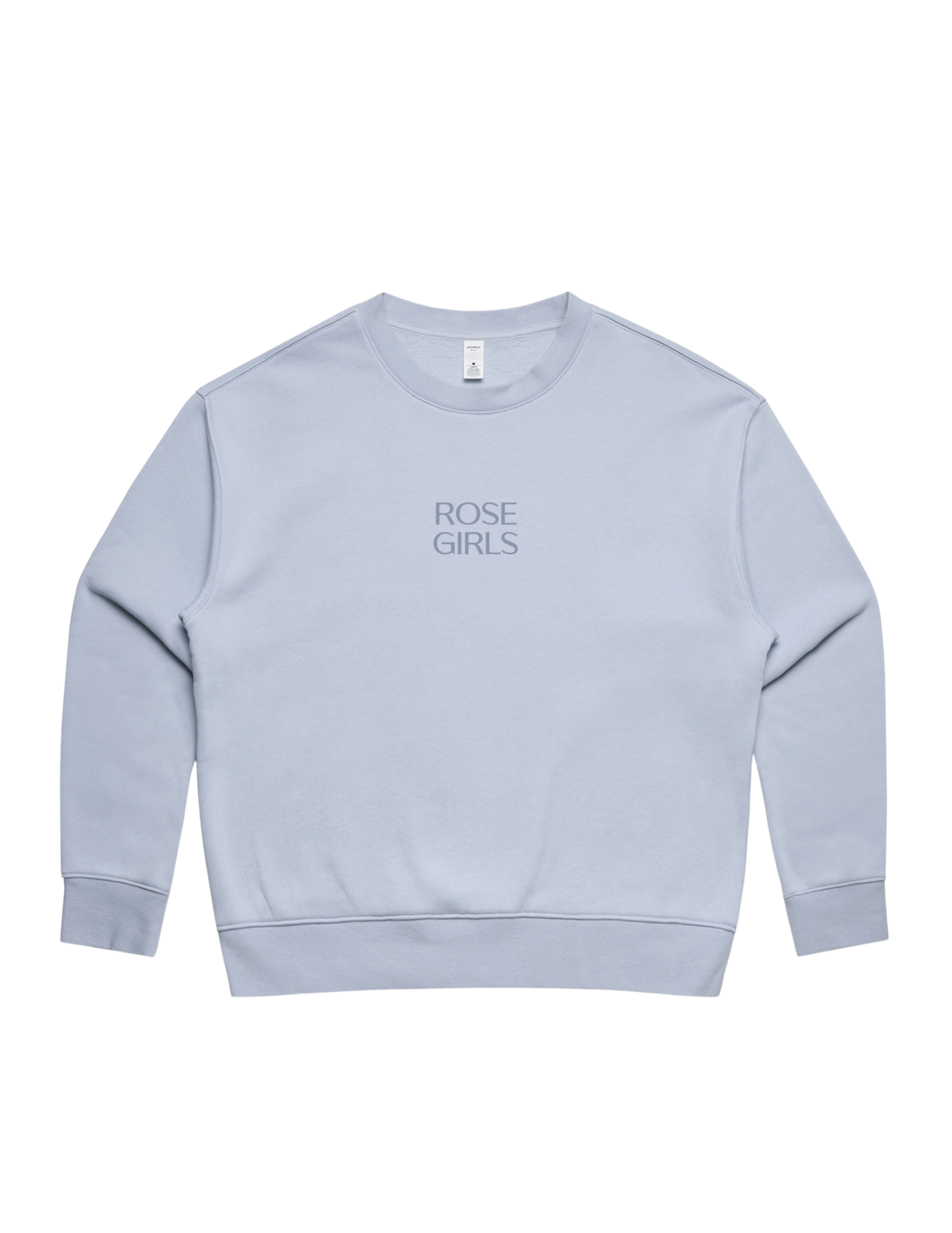 Embroidered Crew (Powder Blue)