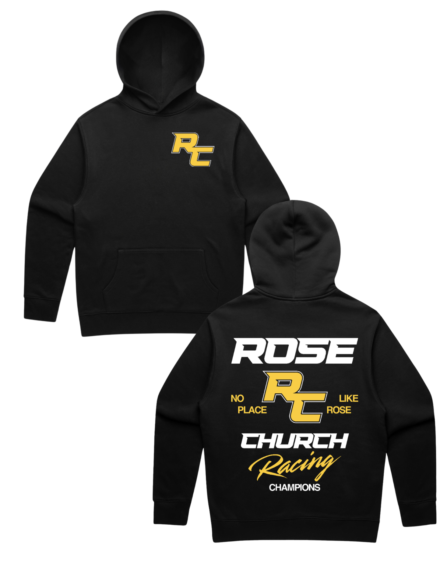 RC Rose Racing Hoodie (Black)