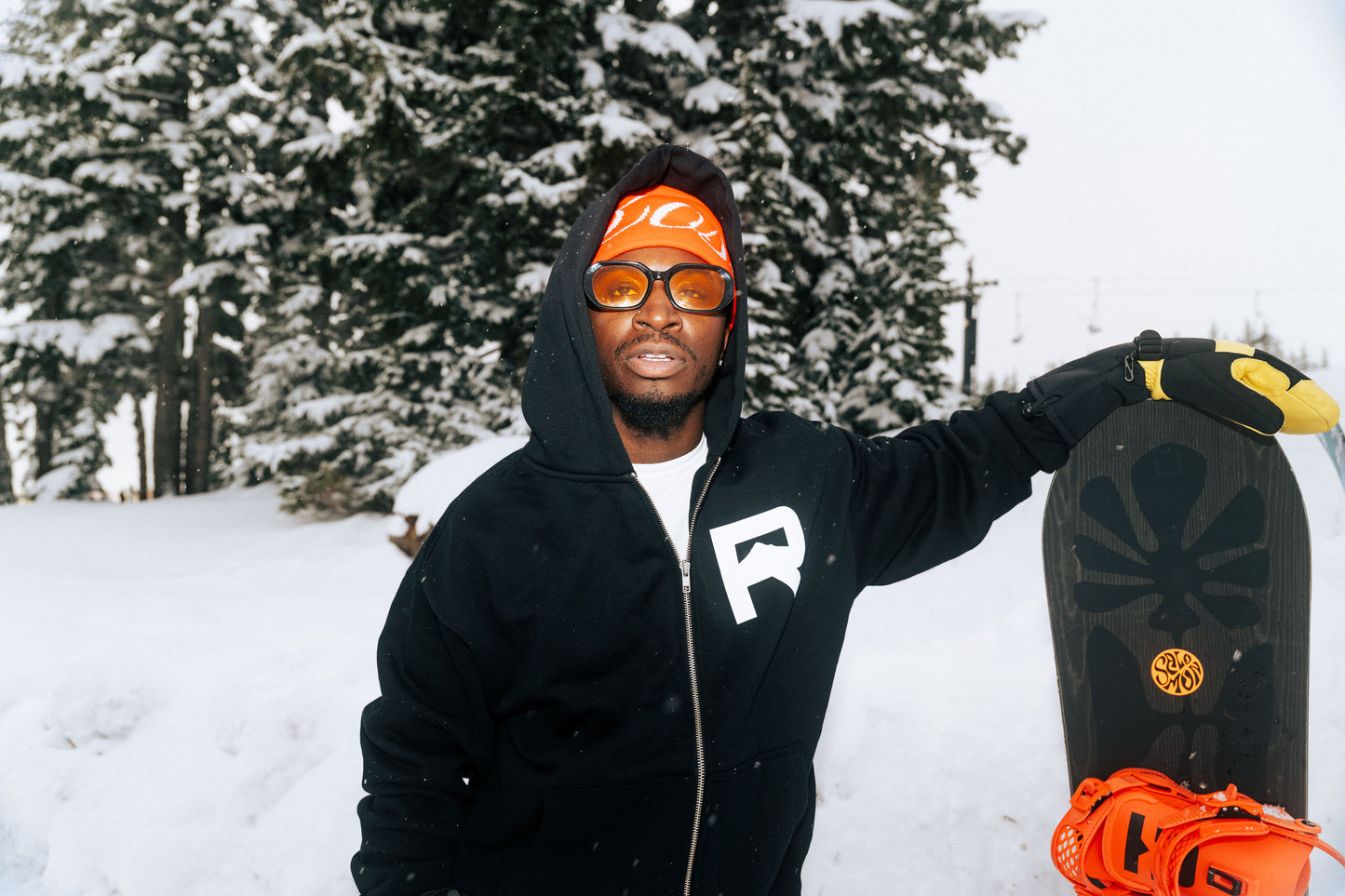 R Mountain - Full Zip (Black)