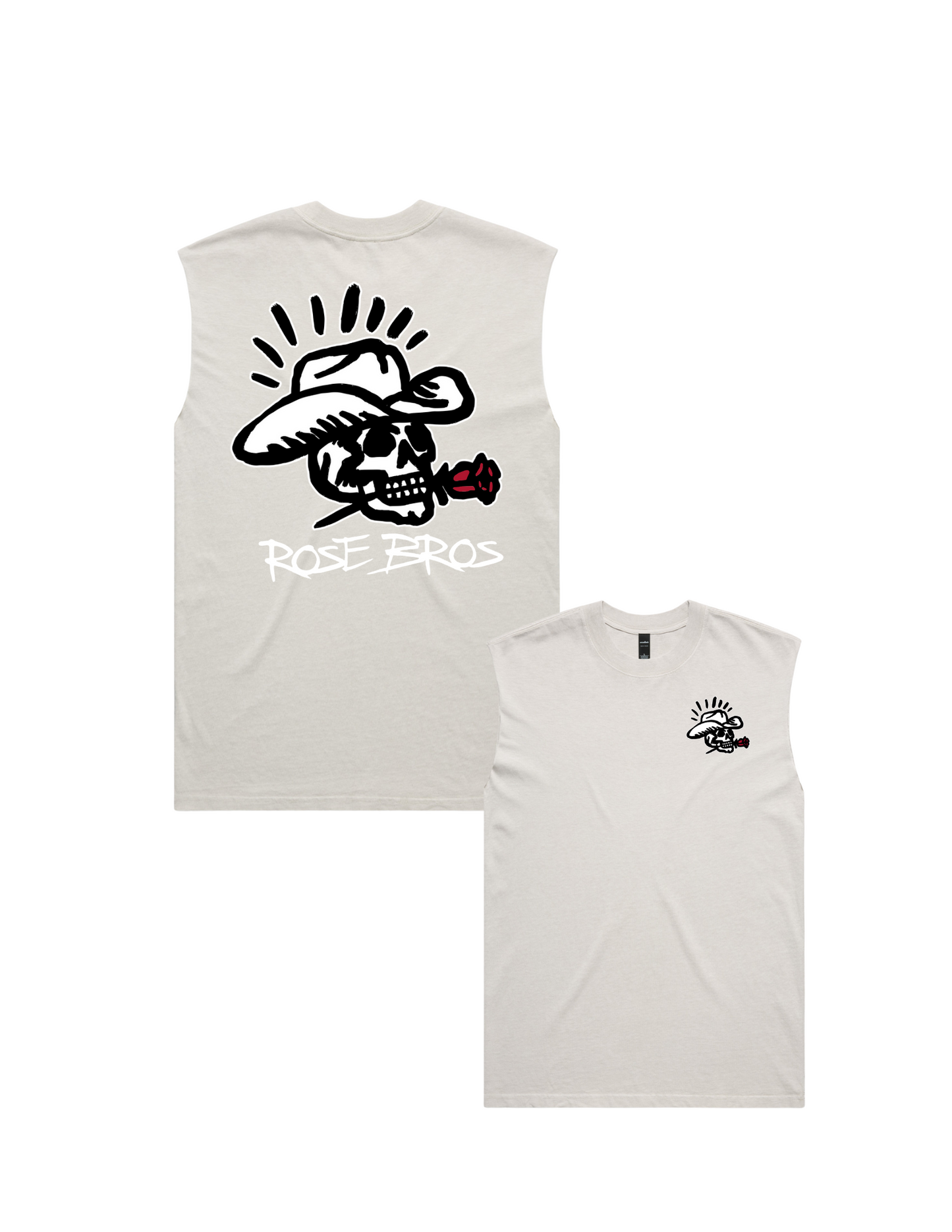 Skull Tank (Faded Bone)