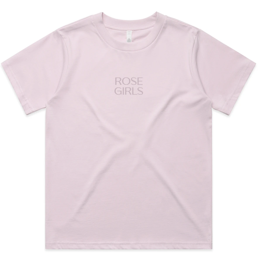 Embroidered Tee (Orchid)