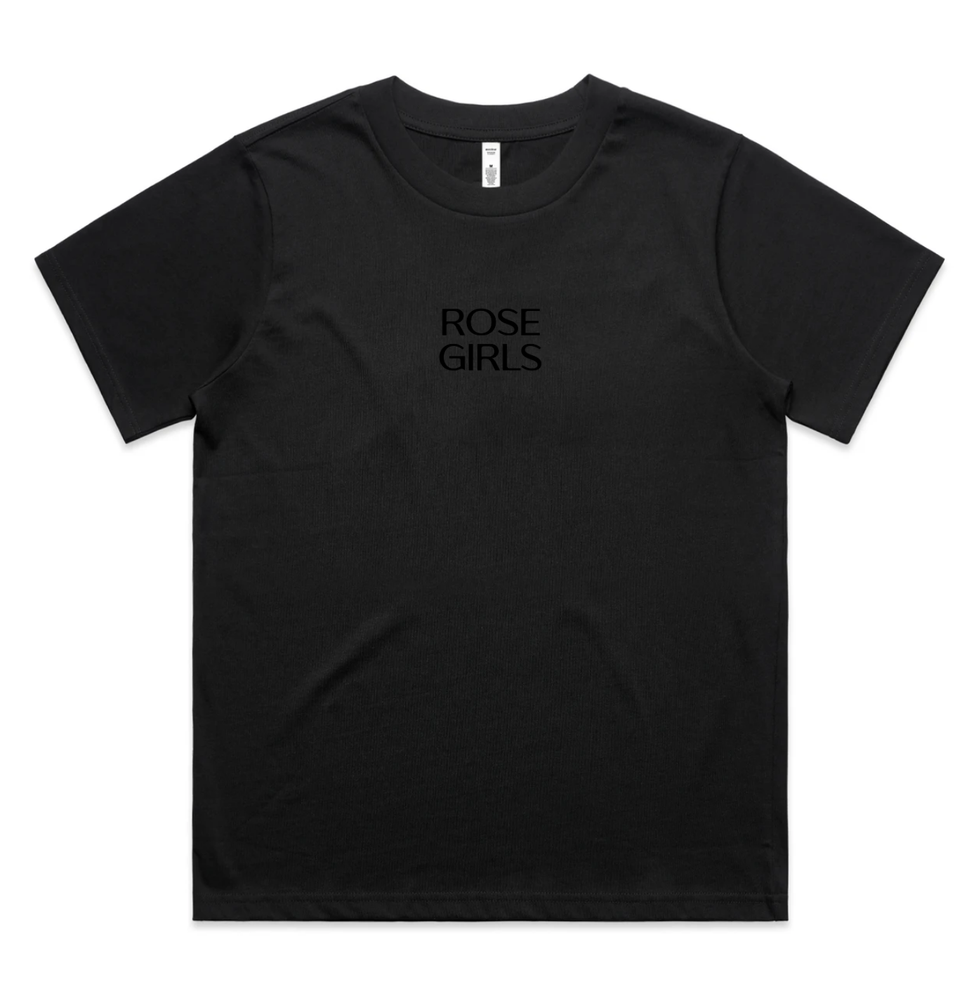 Embroidered Tee (Black)