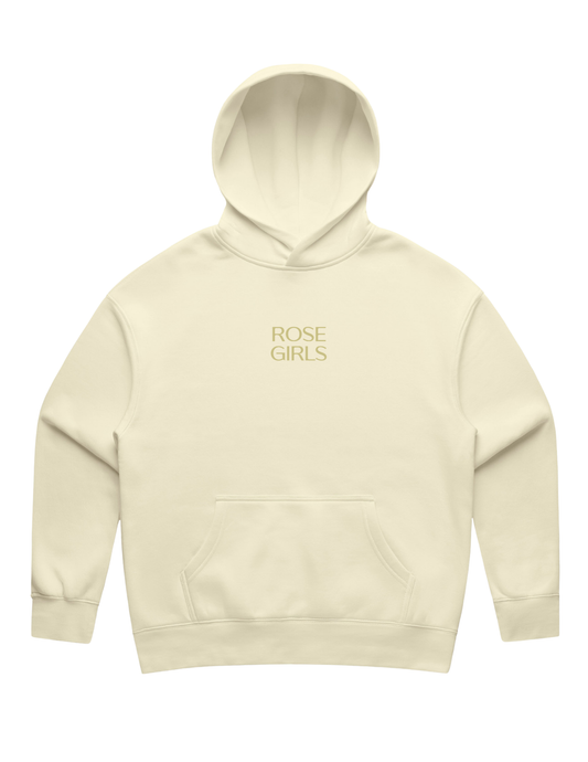 Embroidered Hoodie (Butter)