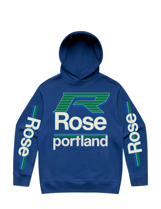 Rose Portland Hoodie (Blue)