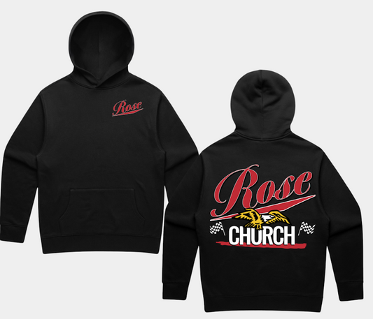 Adult Racing Hoodie - Black