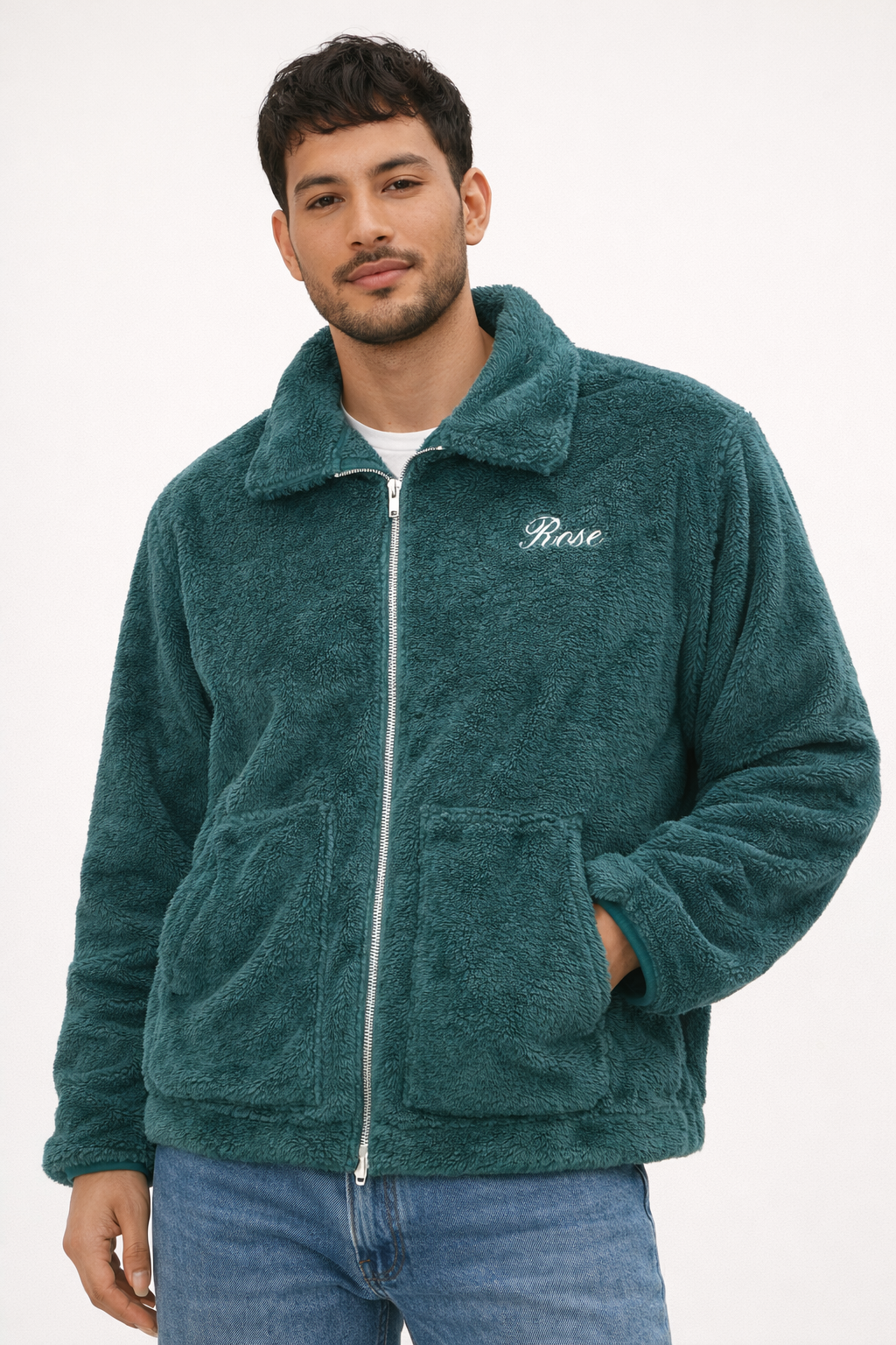 Sherpa Jacket (Green)