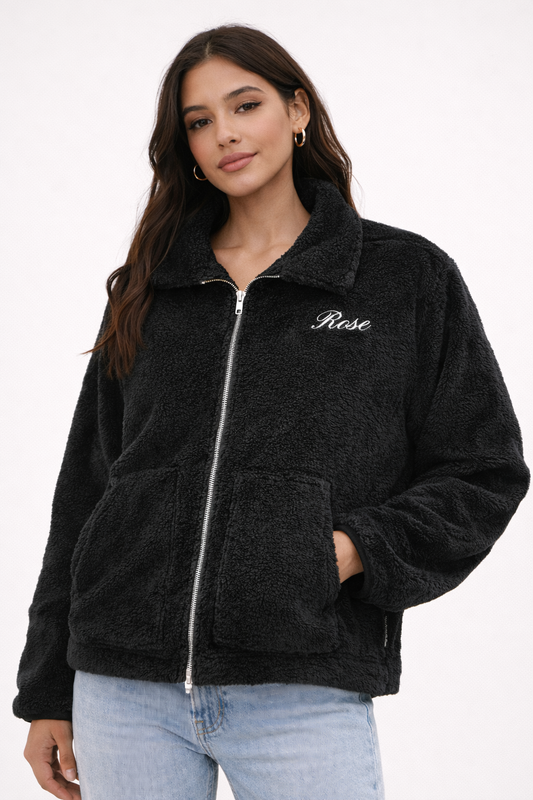 Sherpa Jacket (Black)