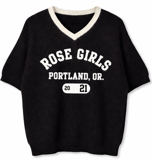 Knitted Jersey (Navy)
