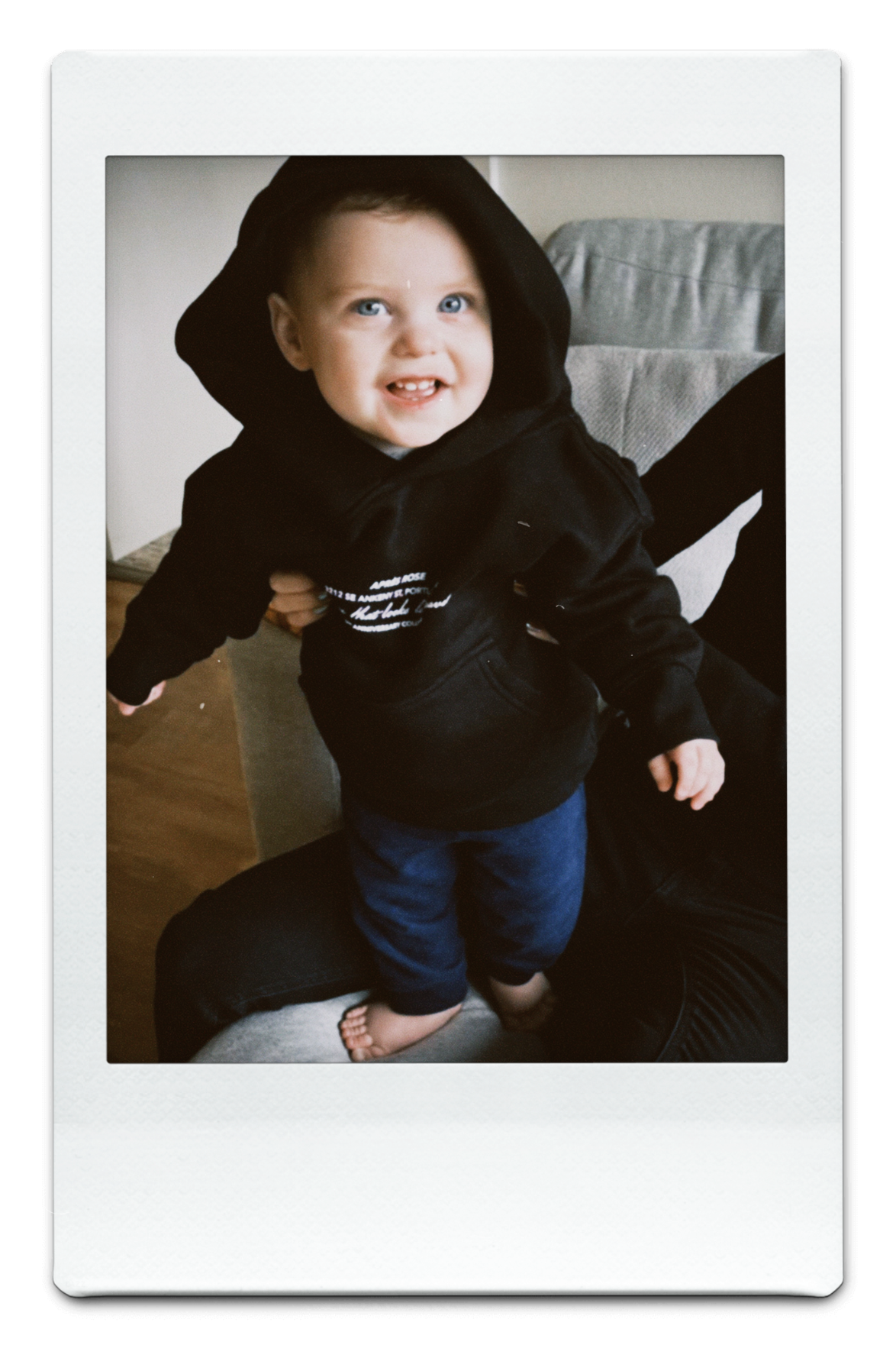 Kids Anniversary Hoodie (Black)